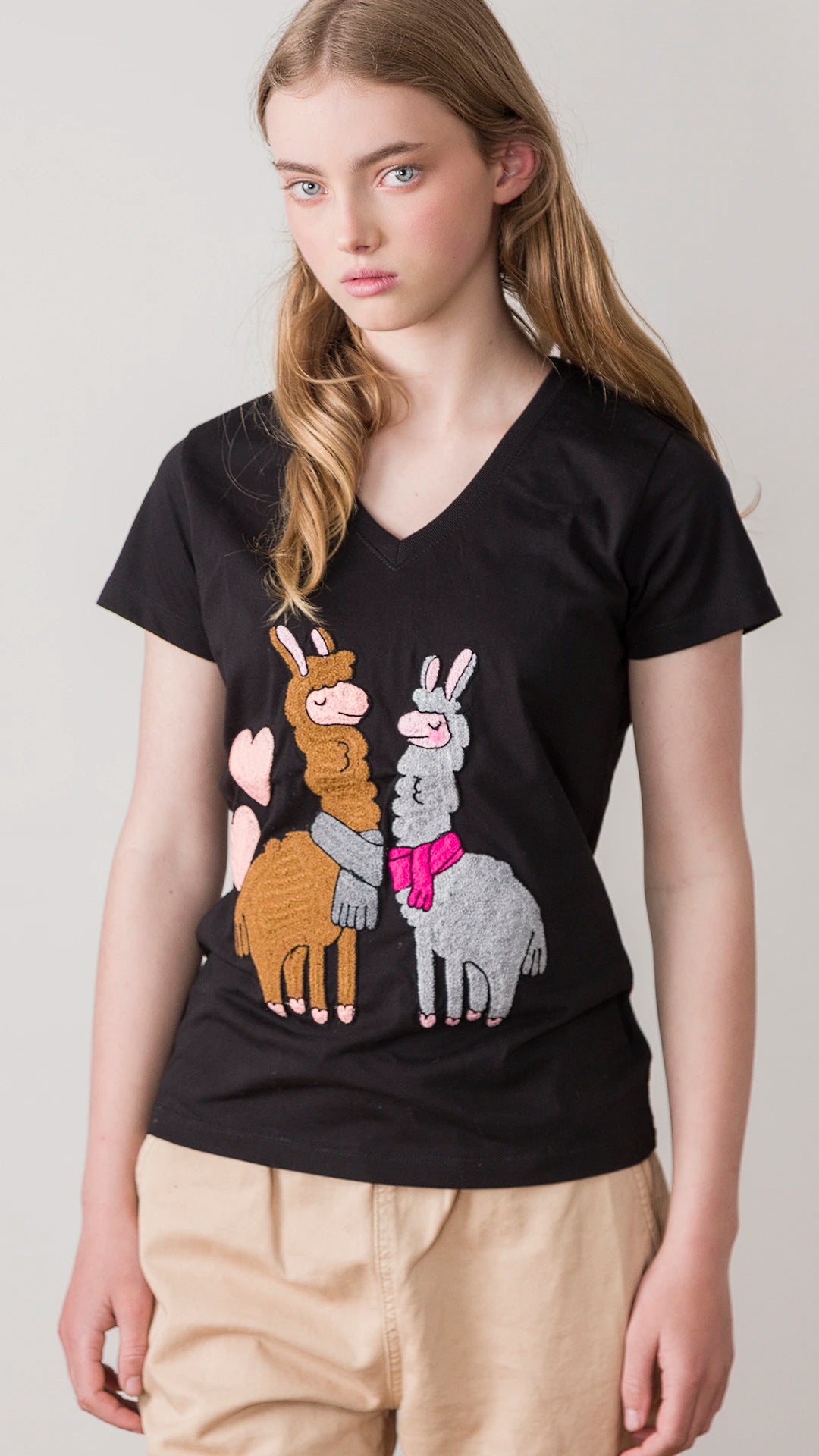 Llamitas enamoradas